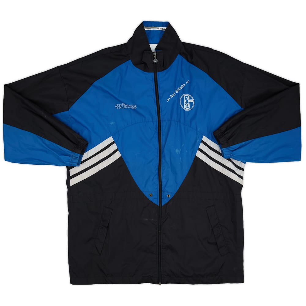 1996-97 Schalke adidas Rain Jacket - 5/10 - (L/XL)