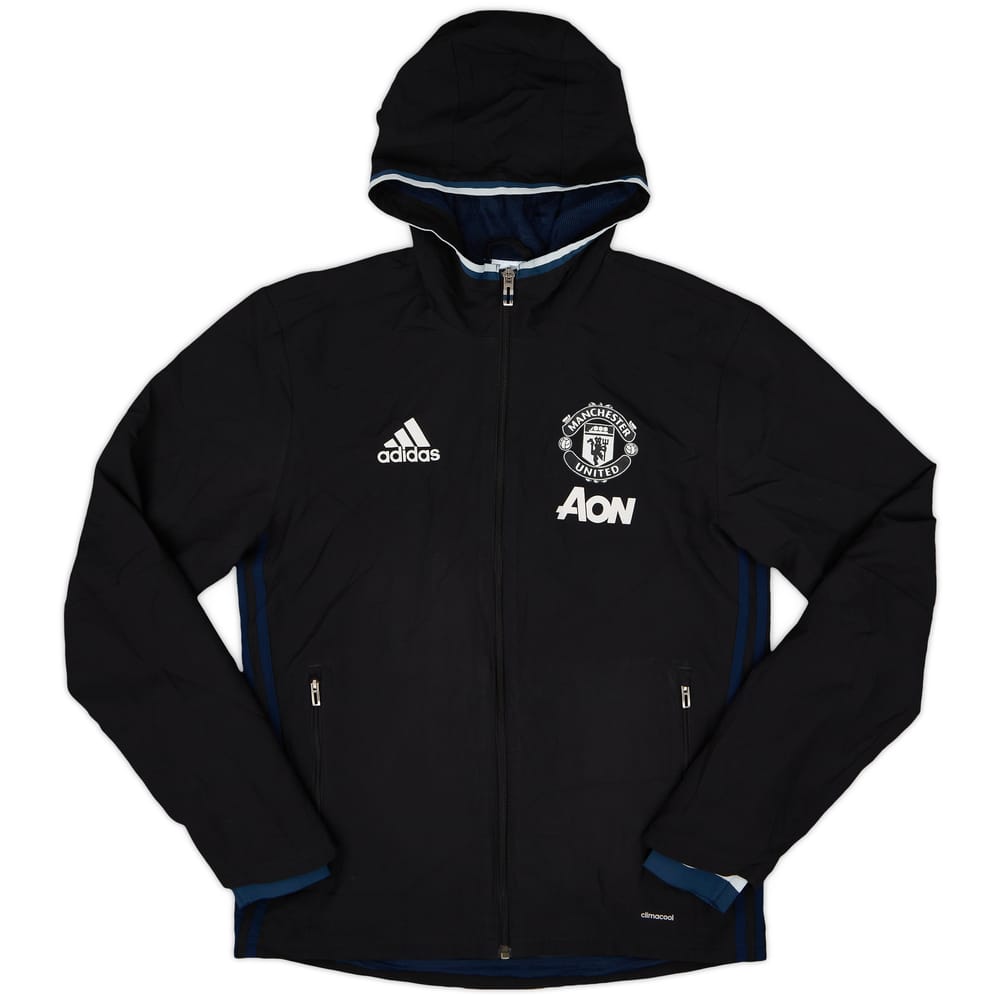 2016-17 Manchester United adidas Rain Jacket - 8/10 - (S)