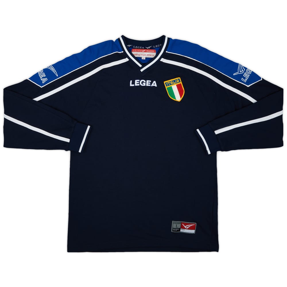 2000s Italy Legea Leisure L/S T-Shirt - 8/10 - (L)