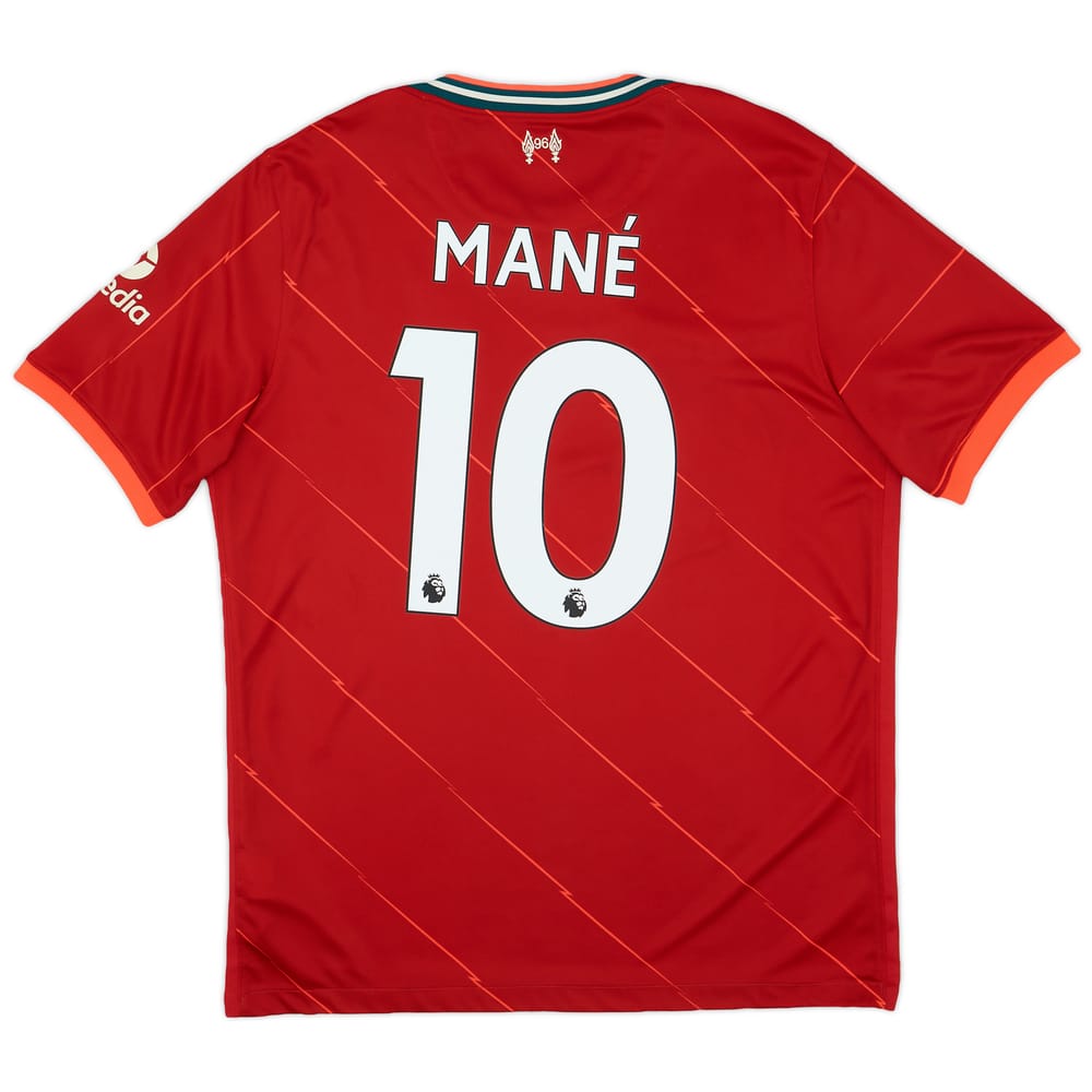 2021-22 Liverpool Home Shirt Mane #10 - 7/10 - (L)