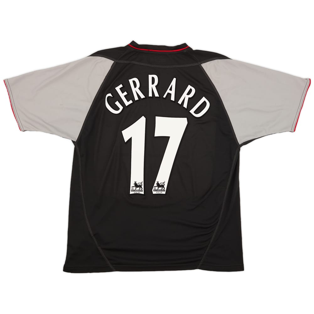 2002-04 Liverpool Away Shirt Gerrard #17 - 7/10 - (L)