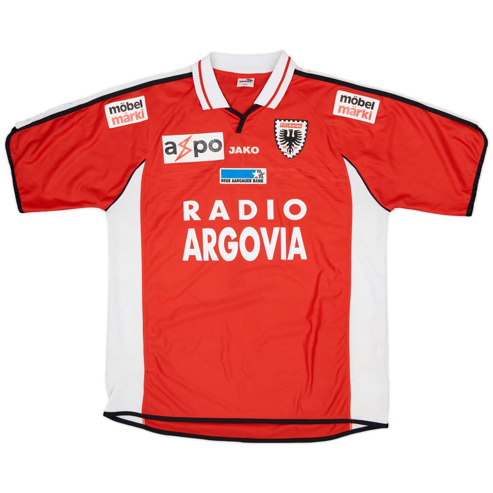 2003-04 FC Aarau Home Shirt - 7/10 - (XL)