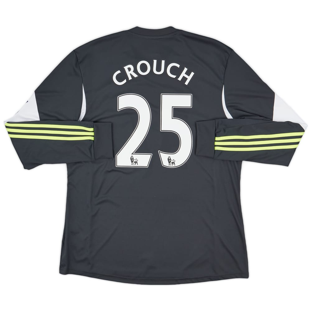 2013-14 Stoke City '150 Years' Away L/S Shirt Crouch #25 - 8/10 - (XL)