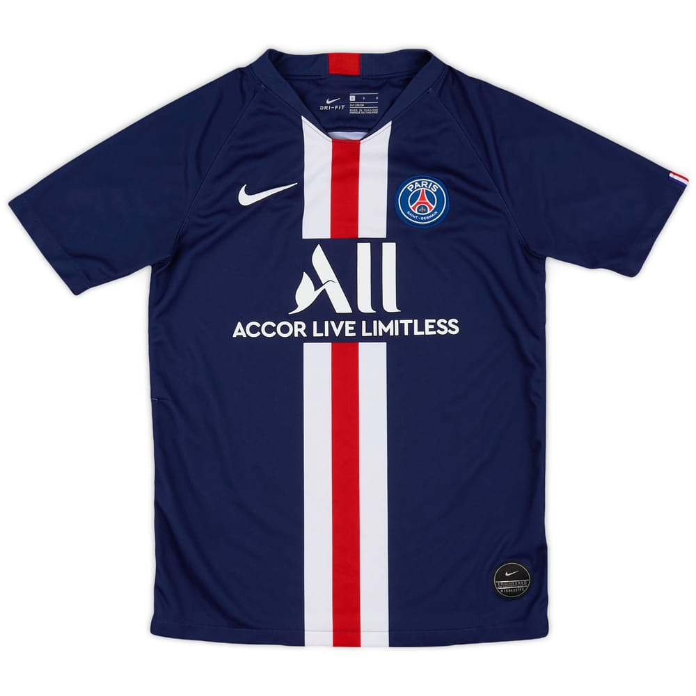 2019-20 Paris Saint-Germain Home Shirt - 7/10 - (L.Boys)