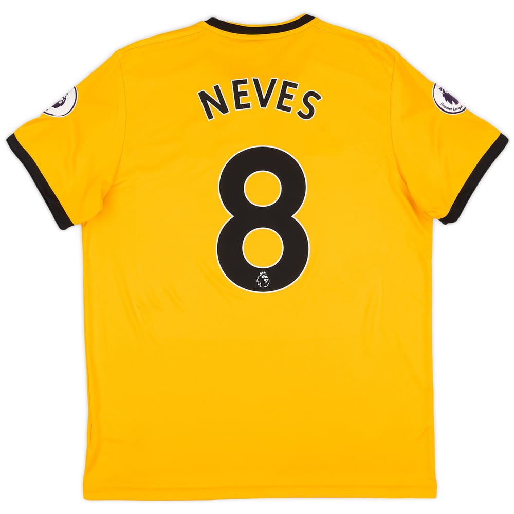 2018-19 Wolves Home Shirt Neves #8 - 8/10 - (L)