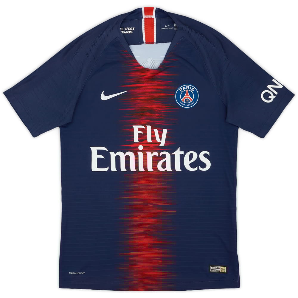 2018-19 Paris Saint-Germain Authentic Home Shirt - 9/10 - (S)