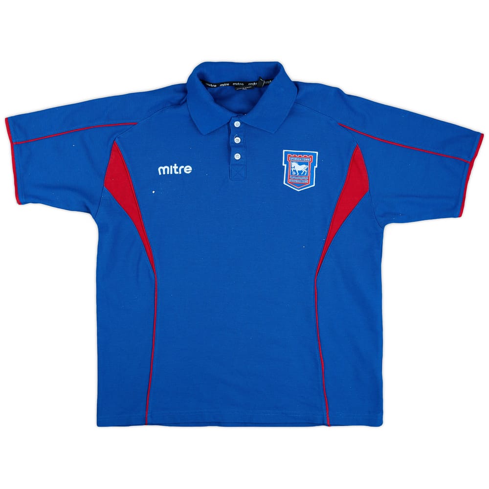 2008-09 Ipswich Mitre Polo Shirt - 8/10 - (L)
