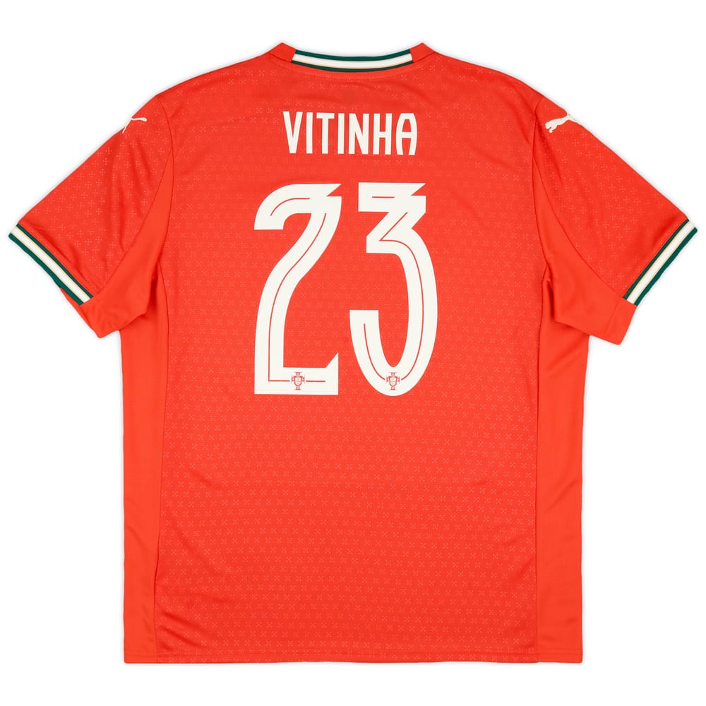 2025-26 Portugal Home Shirt Vitinha #23