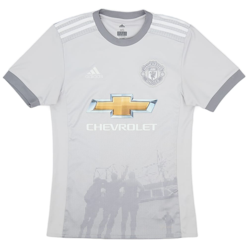 2017-18 Manchester United Third Shirt - 8/10 - (XS)