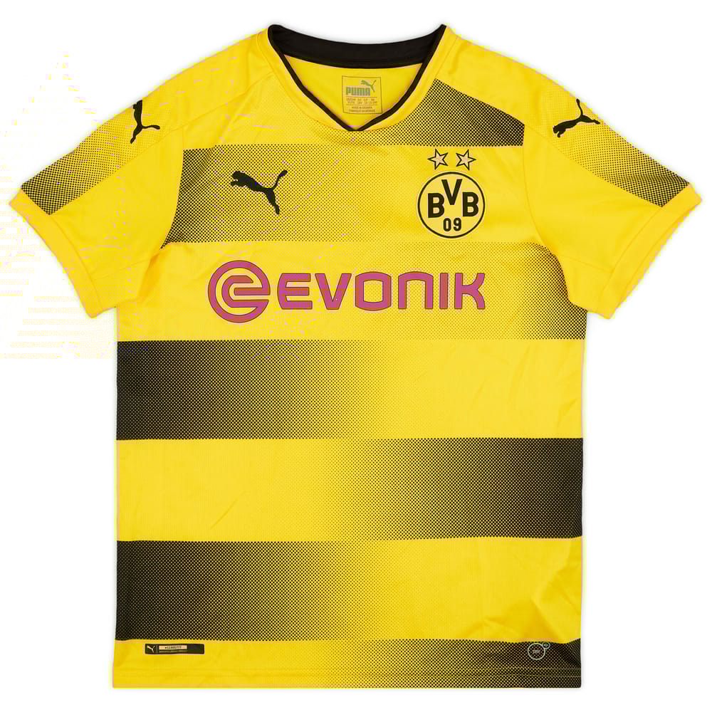 2017-18 Borussia Dortmund Home Shirt - 8/10 - (XL.Boys)