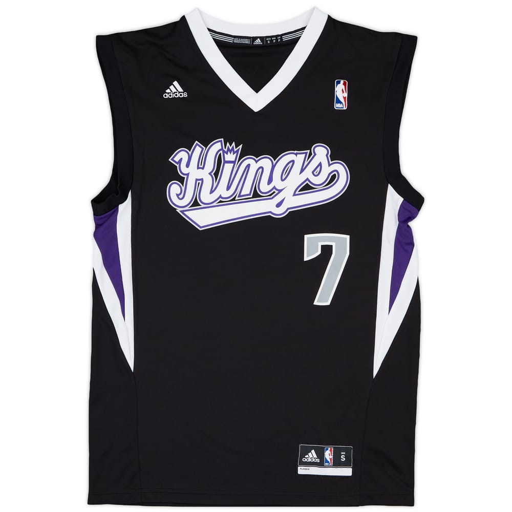 2011-14 Sacramento Kings Fredette #7 adidas Alternate Jersey - 9/10 - (S)