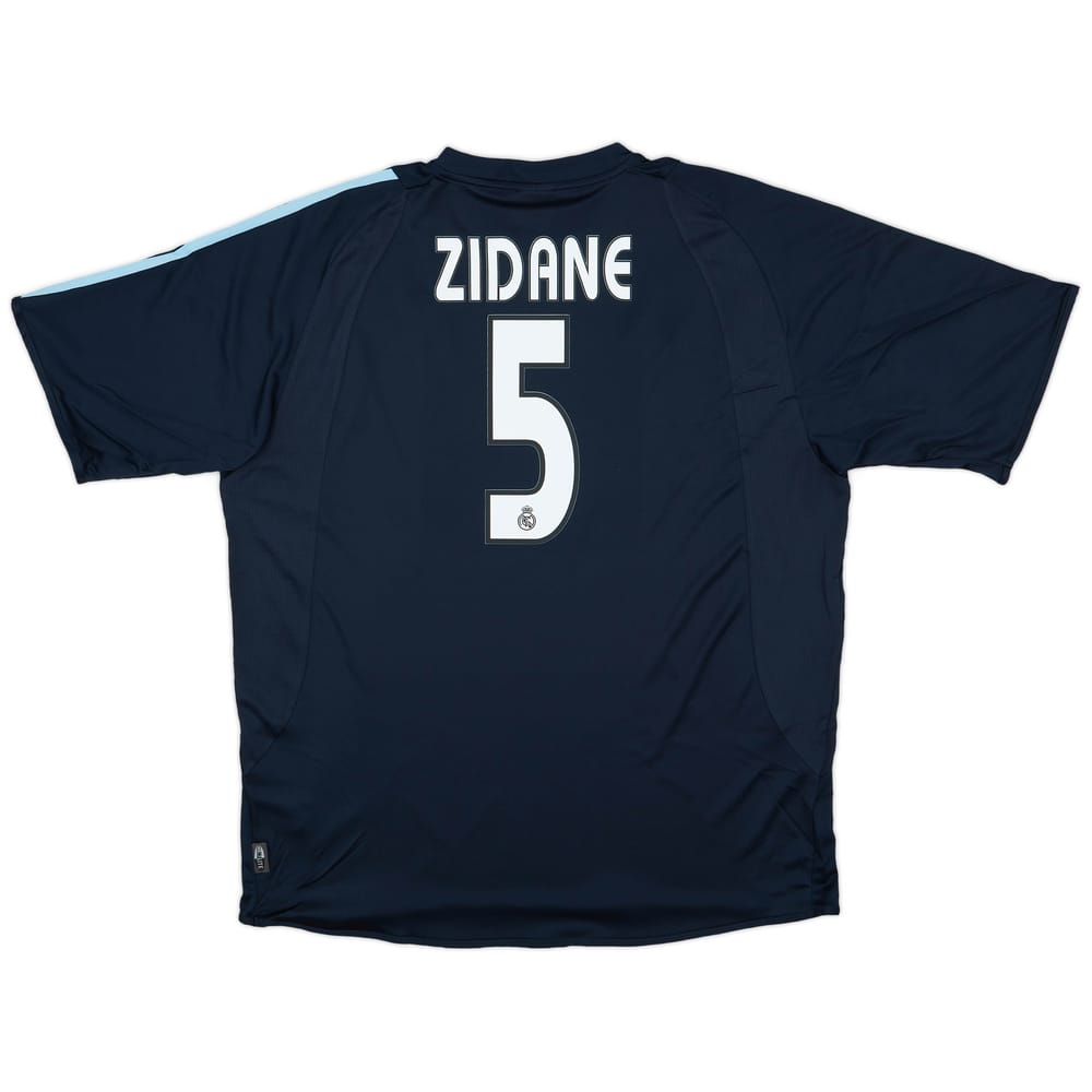 2003-04 Real Madrid Away Shirt Zidane #5 (XL)