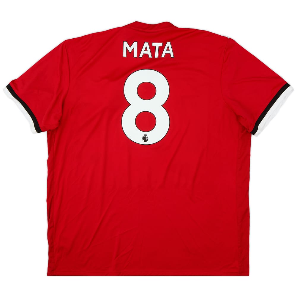 2017-18 Manchester United Home Shirt Mata #8 - 7/10 - (XXL)