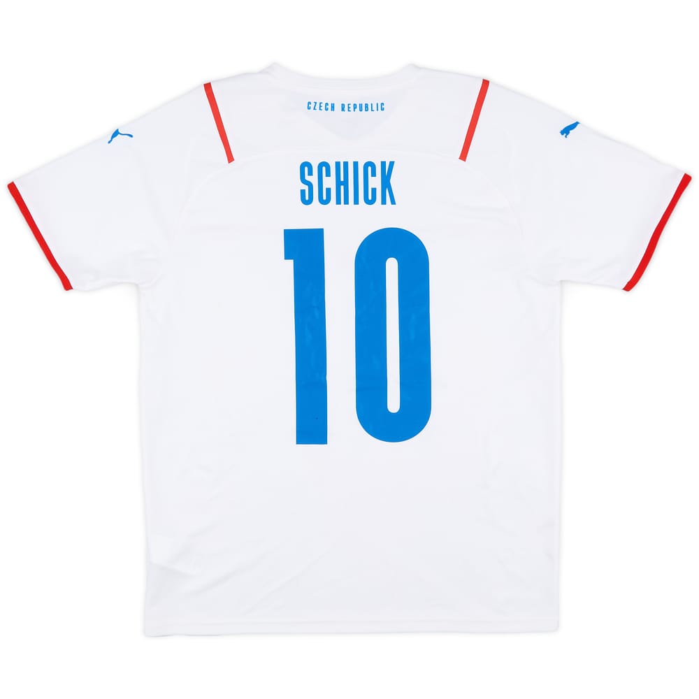 2021-22 Czech Republic Away Shirt Schick #10 (L)