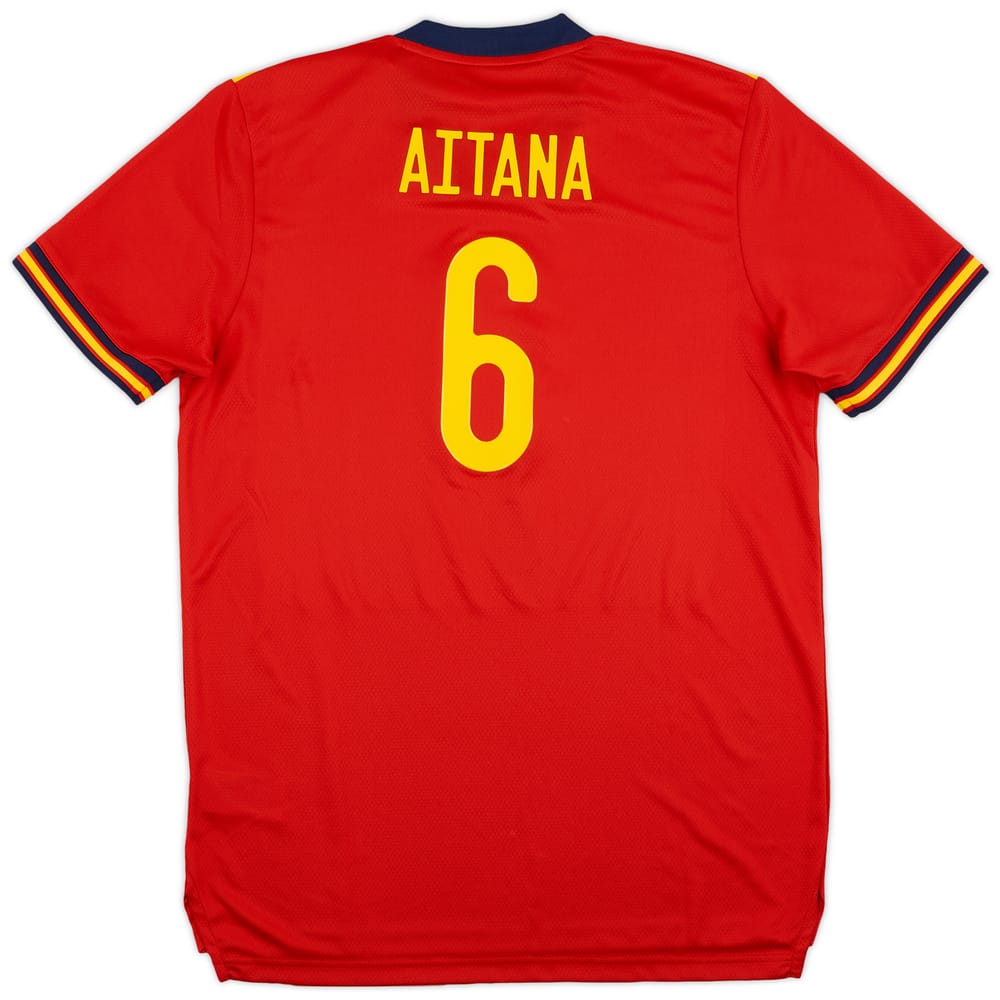 2022-23 Spain Women's Home Shirt Aitana #6 (Unisex)