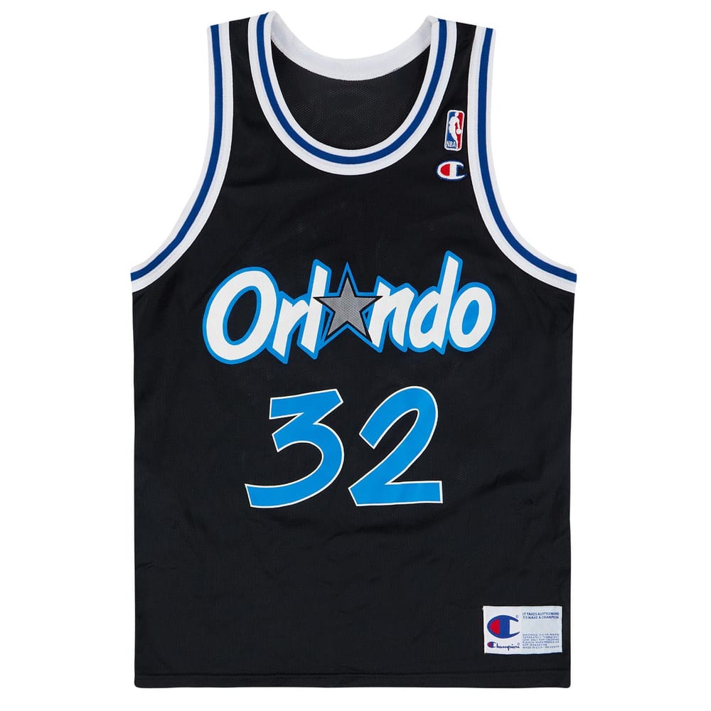 1995-96 Orlando Magic O'Neal #32 Champion Jersey (Alternate) XL