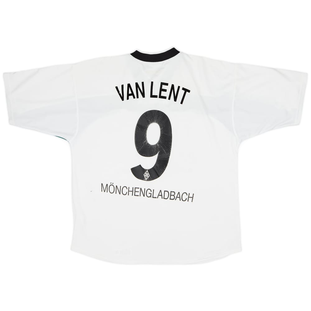 2000-02 Borussia Monchengladbach Home Shirt Van Lent #9 - 7/10 - (L)