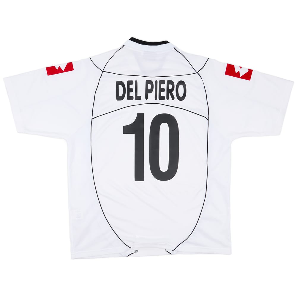 2002-03 Juventus Away Shirt Del Piero #10 - 9/10 - (XL)