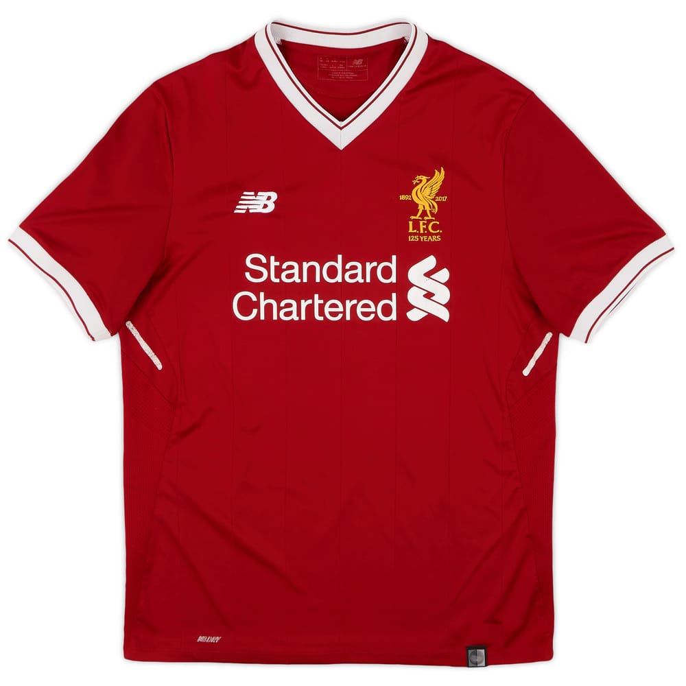 2017-18 Liverpool 125 Years Home Shirt - 6/10 - (M)