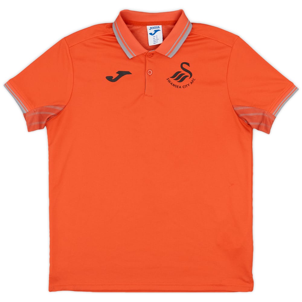 2018-19 Swansea Joma Polo Shirt - 9/10 - (S)