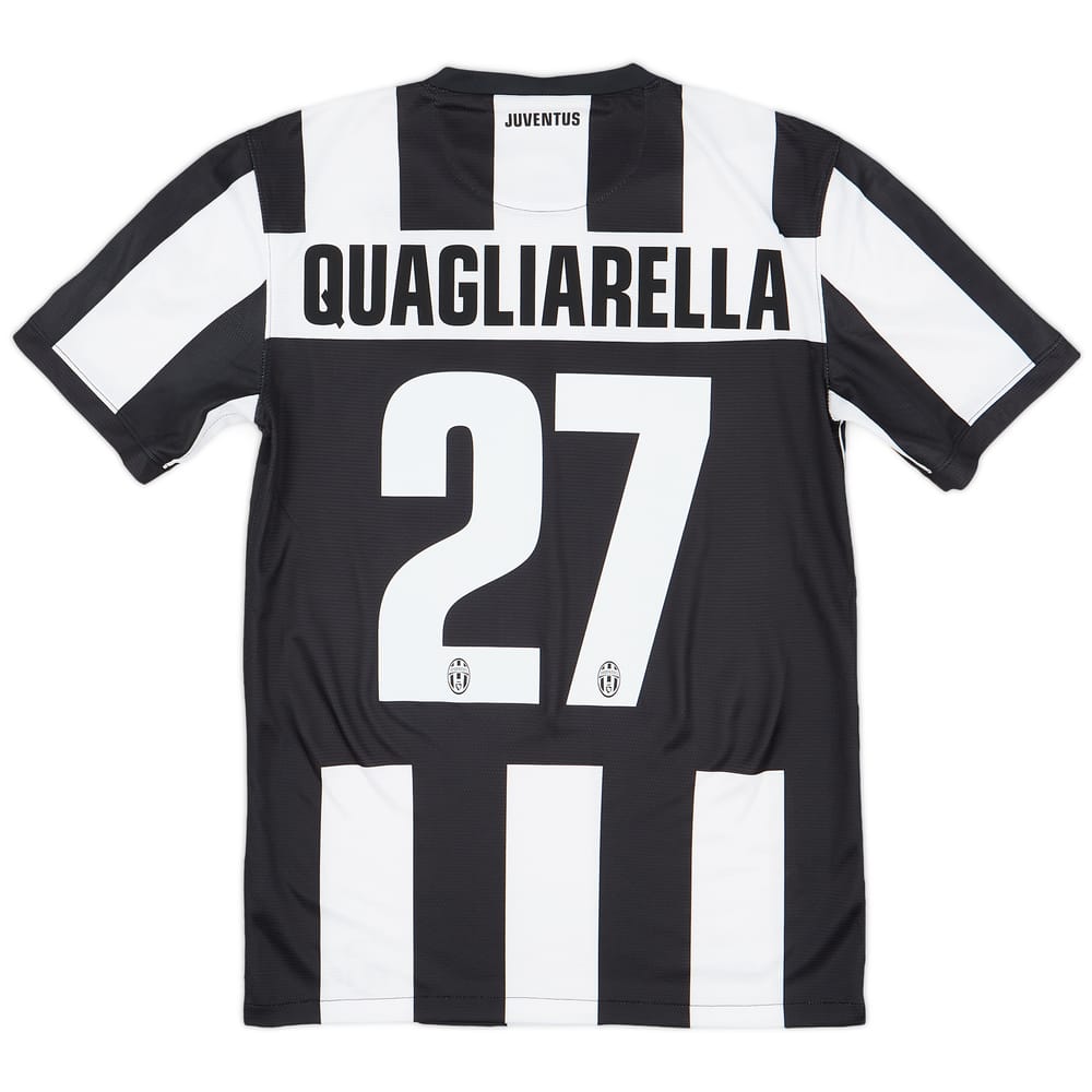 2012-13 Juventus Home Shirt Quagliarella #27 - 8/10 - (S)