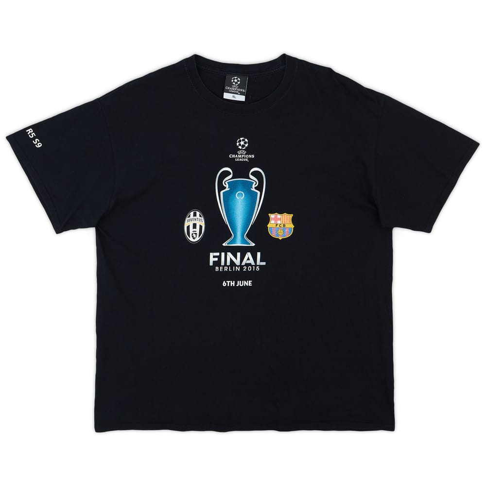 2014-15 Champions League Final 'Berlin 2015' Graphic Tee - 6/10 - (XL)