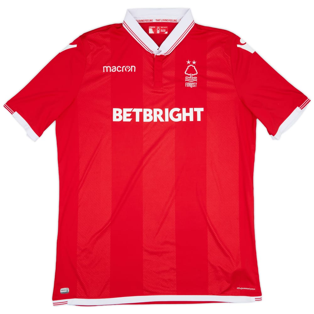 2018-19 Nottingham Forest Home Shirt - 9/10 - (5XL)
