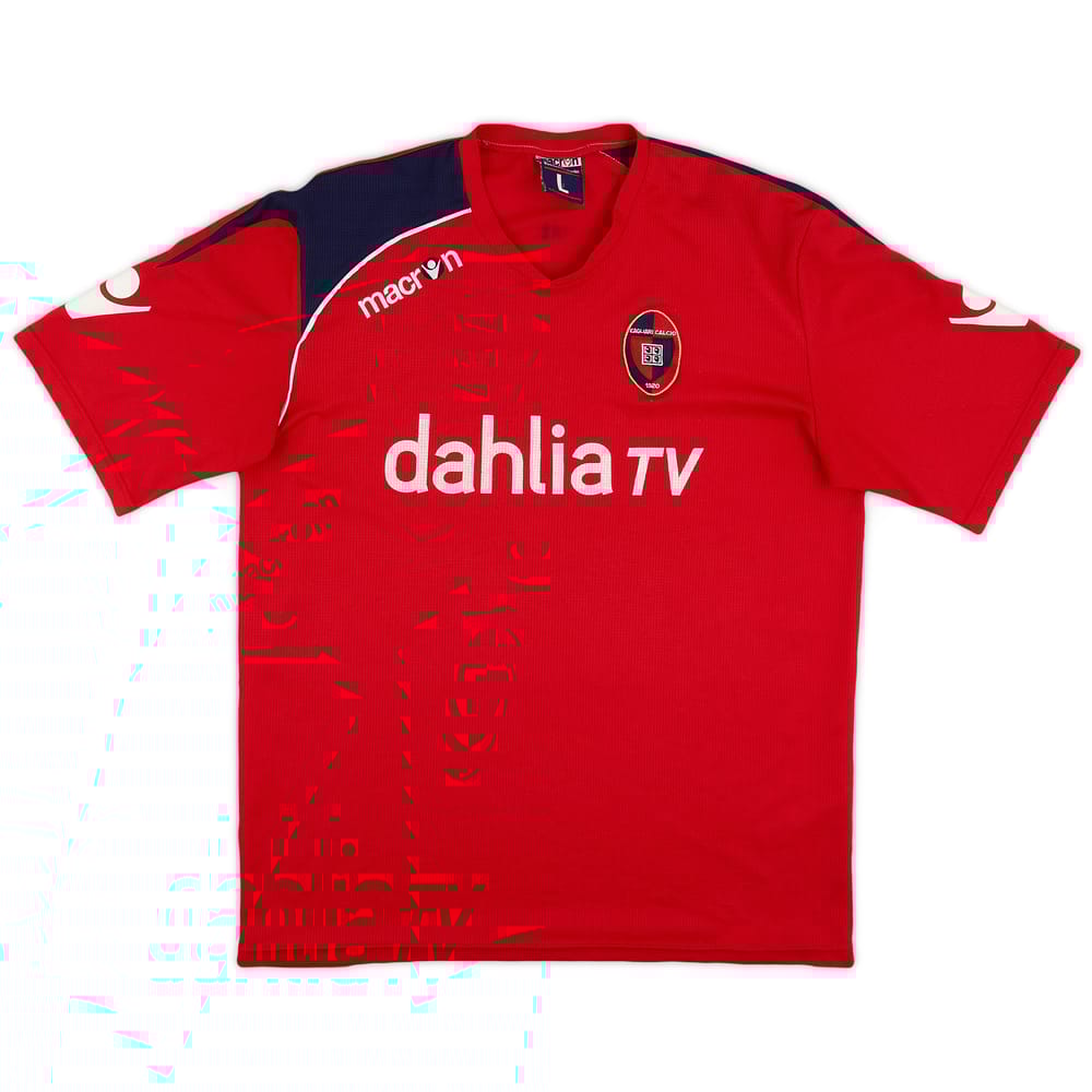 2010-11 Cagliari Macron Training Shirt - 6/10 - (L)