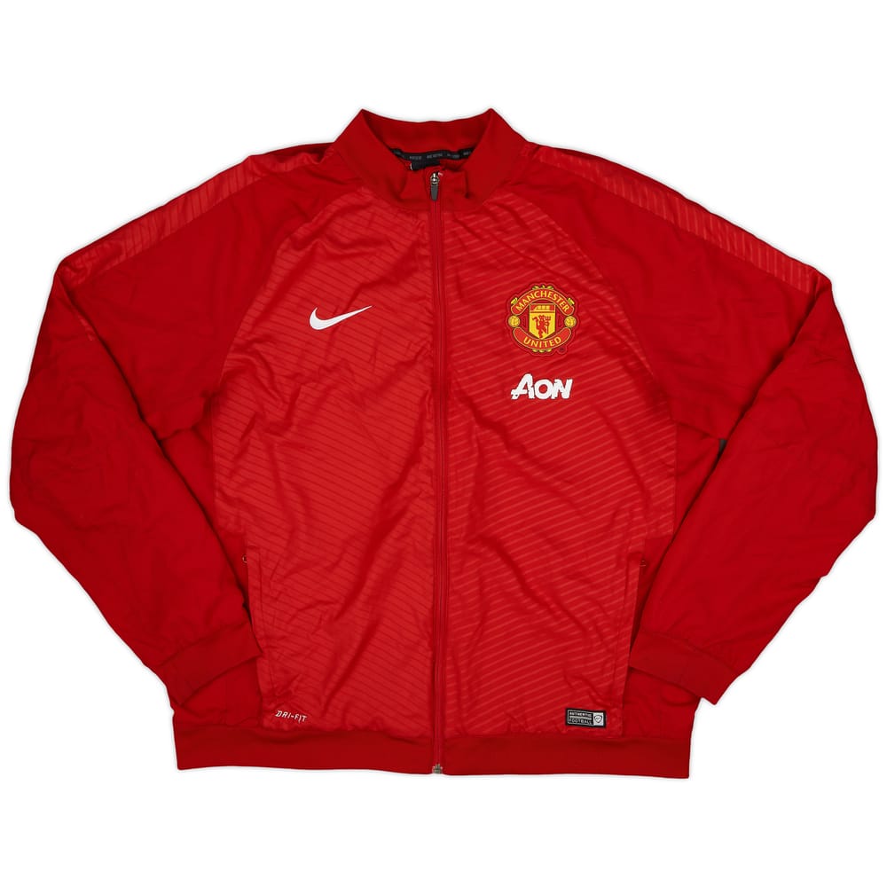 2014-15 Manchester United Nike Track Jacket - 6/10 - (XL)