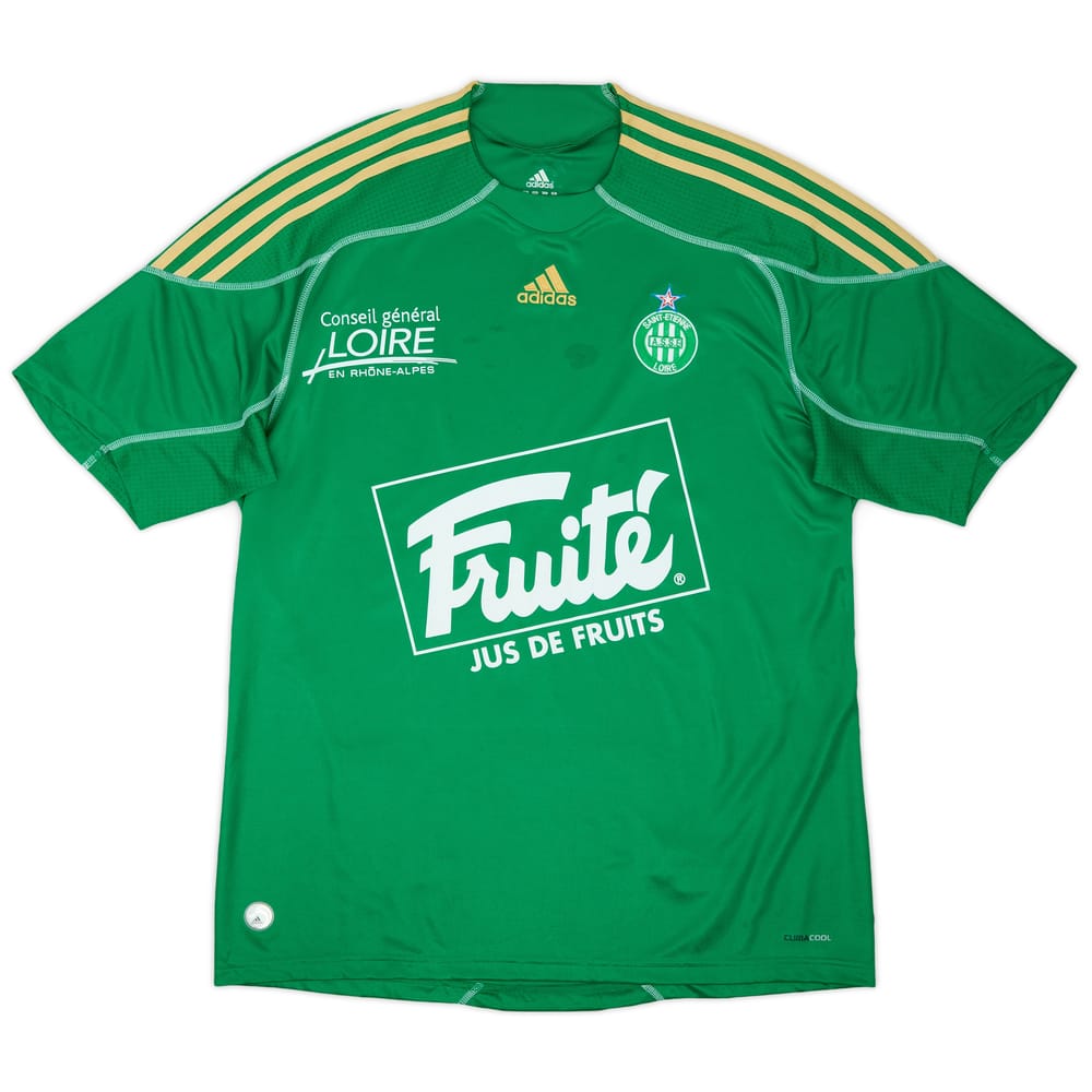 2009-10 Saint Etienne Home Shirt - 7/10 - (XL)