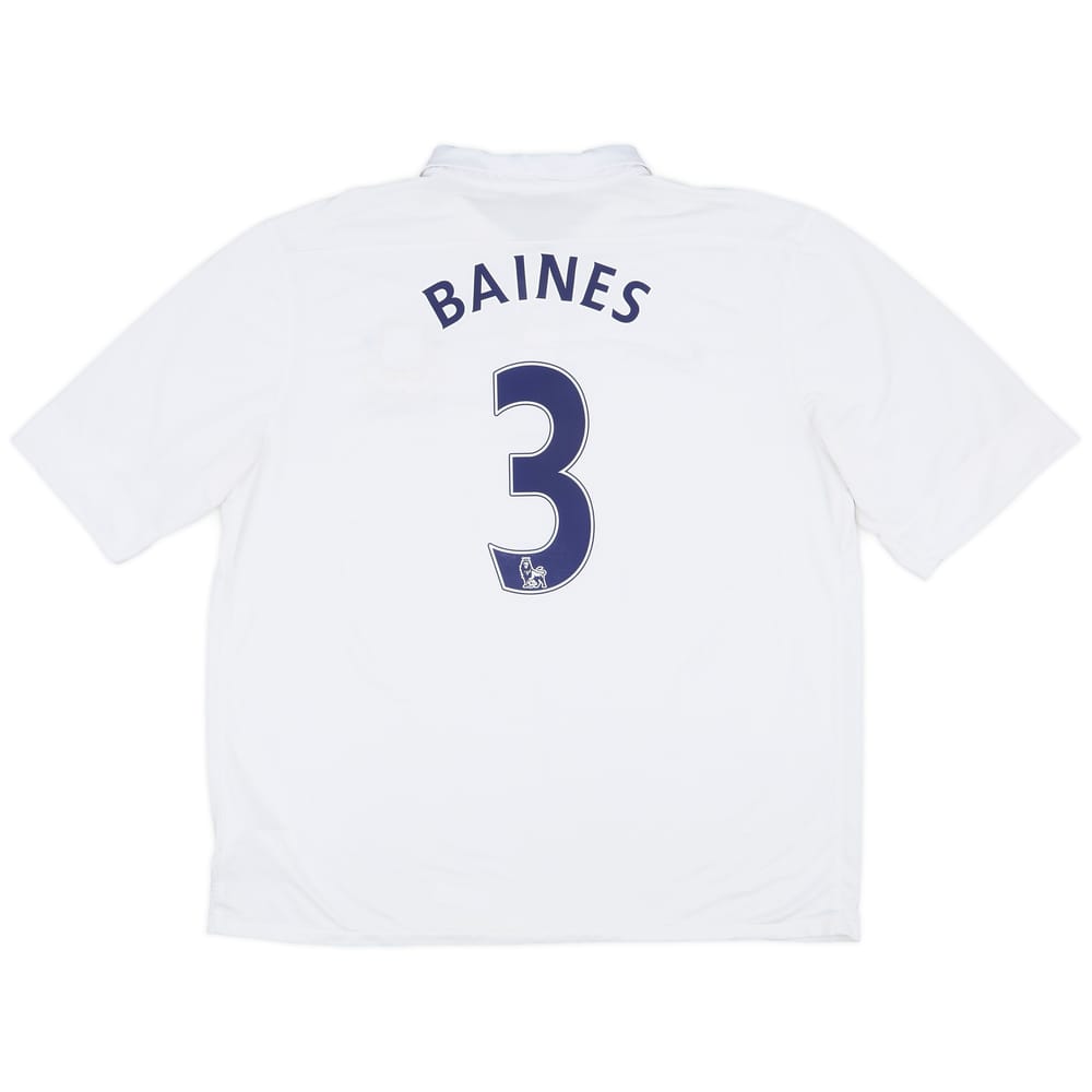 2012-13 Everton Third Shirt Baines #3 - 7/10 - (XXL)