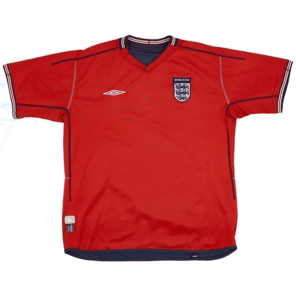 2002-04 England Away Shirt - 4/10 - (XL)