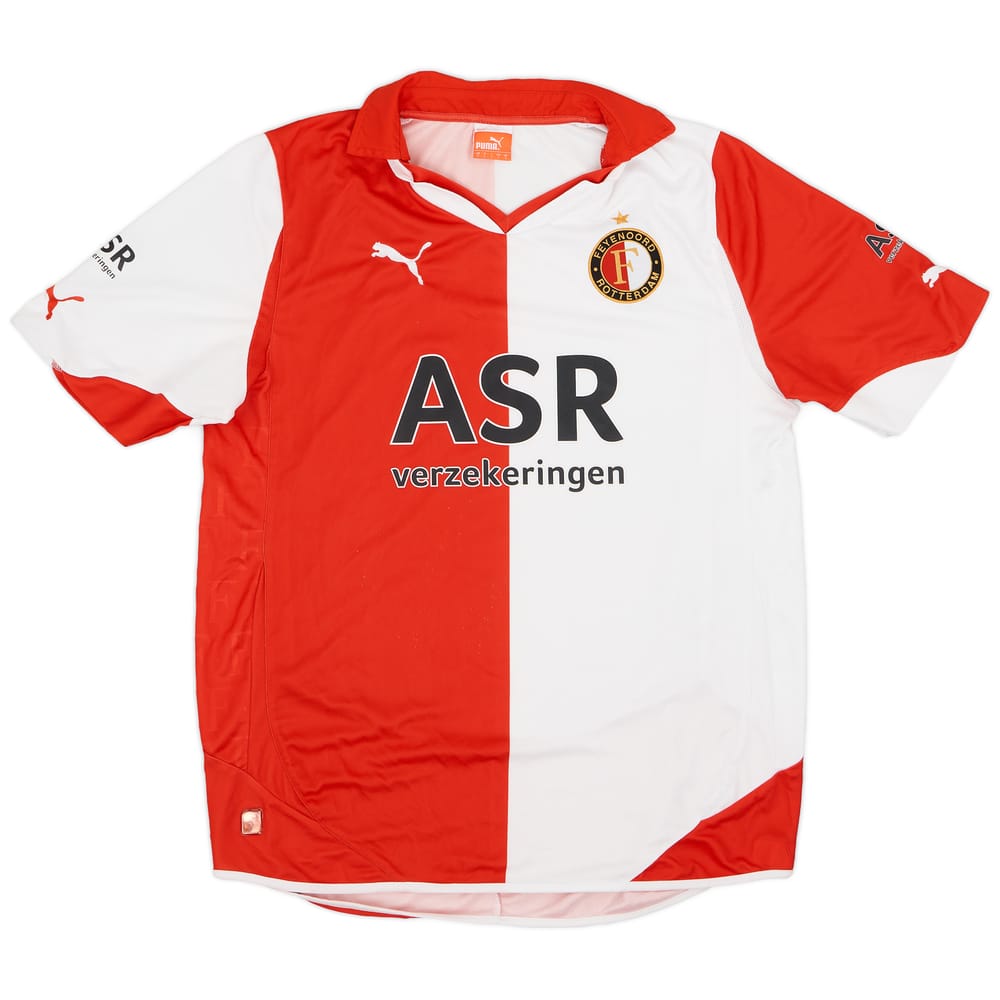 2010-11 Feyenoord Home Shirt - 8/10 - (L)
