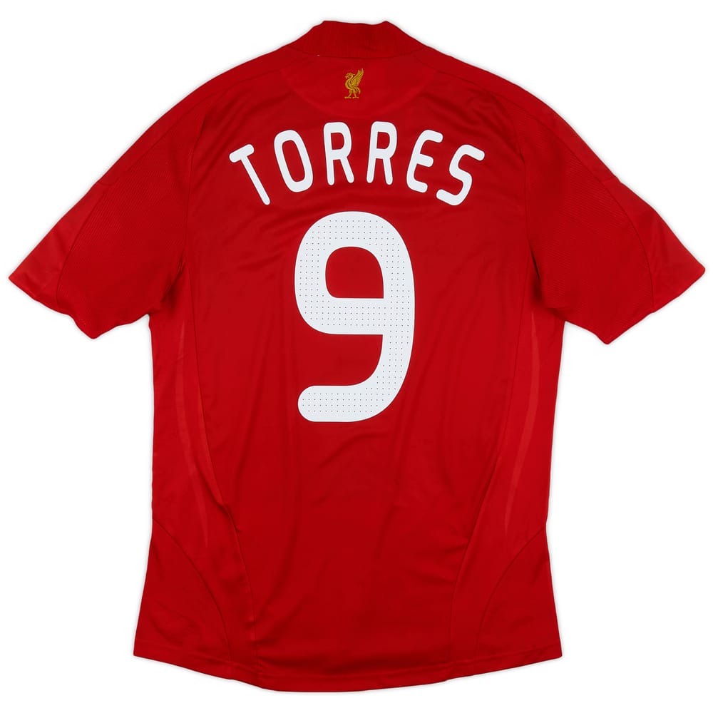 2008-10 Liverpool Home Shirt Torres #9 - 6/10 - (M)