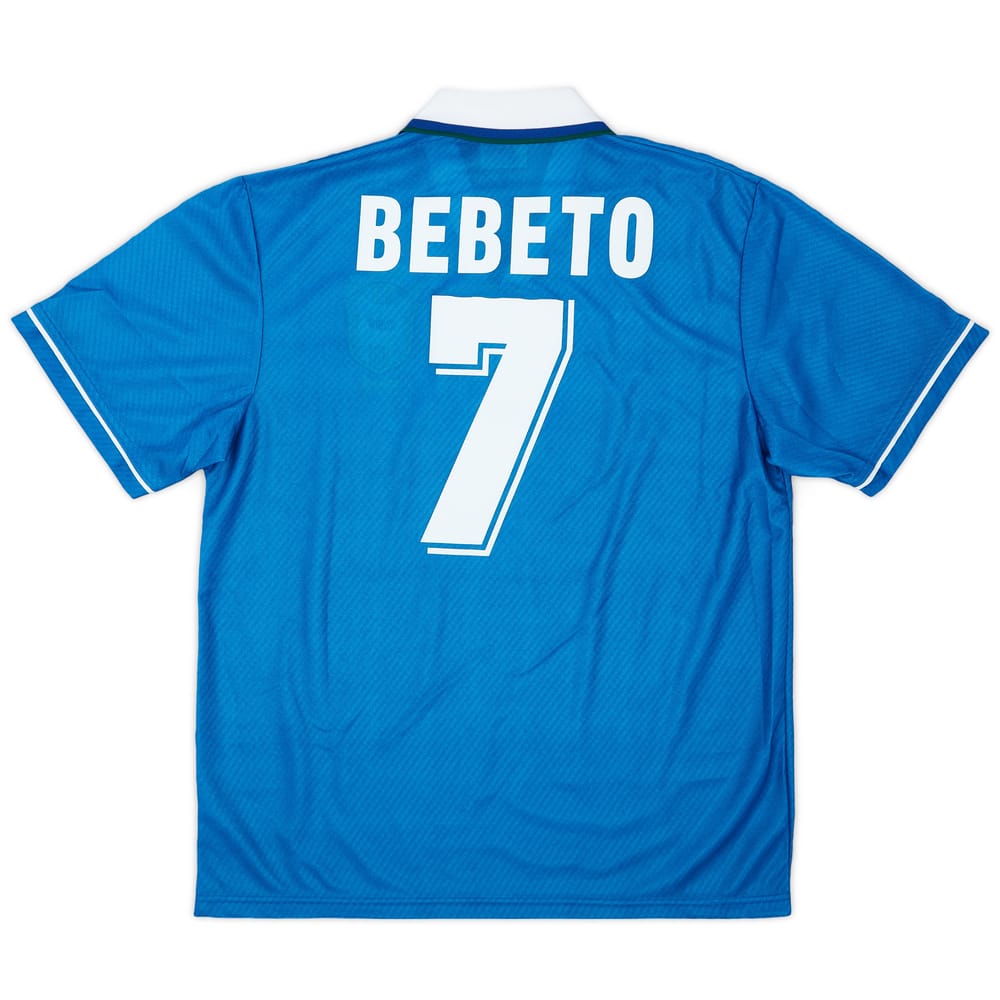 1994-97 Brazil Away Shirt Bebeto #7 (L)