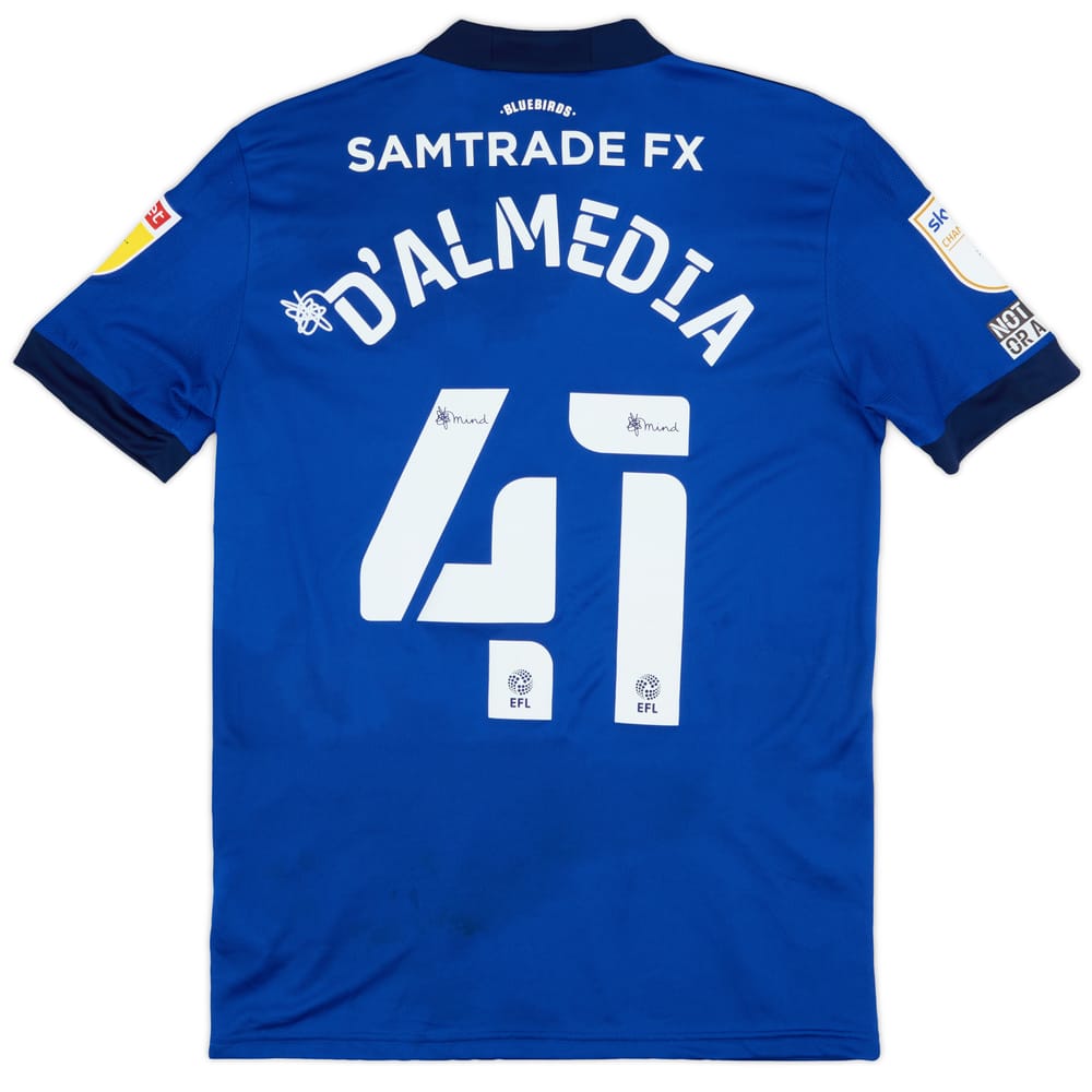 2021-22 Cardiff Match Issue Home Shirt D'Almedia #41