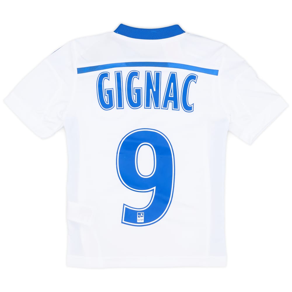 2014-15 Olympique Marseille Home Shirt Gignac #9 (7-8 Years)