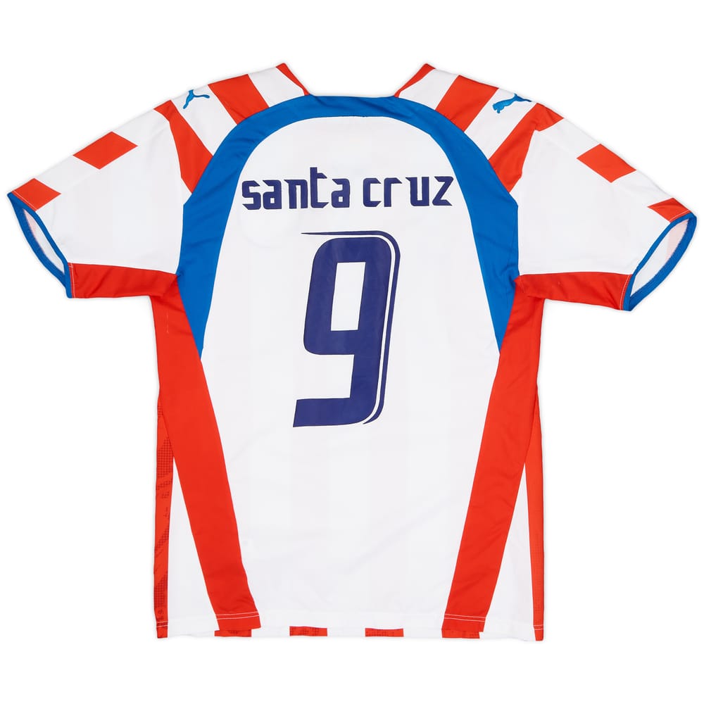 2006-07 Paraguay Home Shirt Santa Cruz #9 - 9/10 - (S)