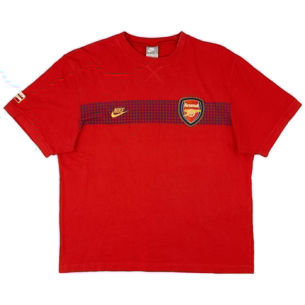 2007-08 Arsenal Nike Cotton Tee - 9/10 - (L.Boys)