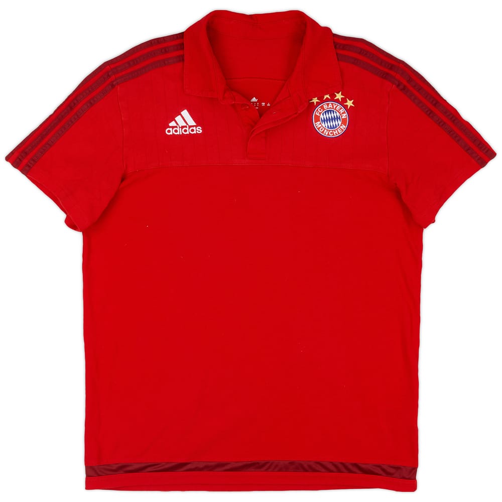 2015-16 Bayern Munich adidas Polo Shirt - 9/10 - (L)