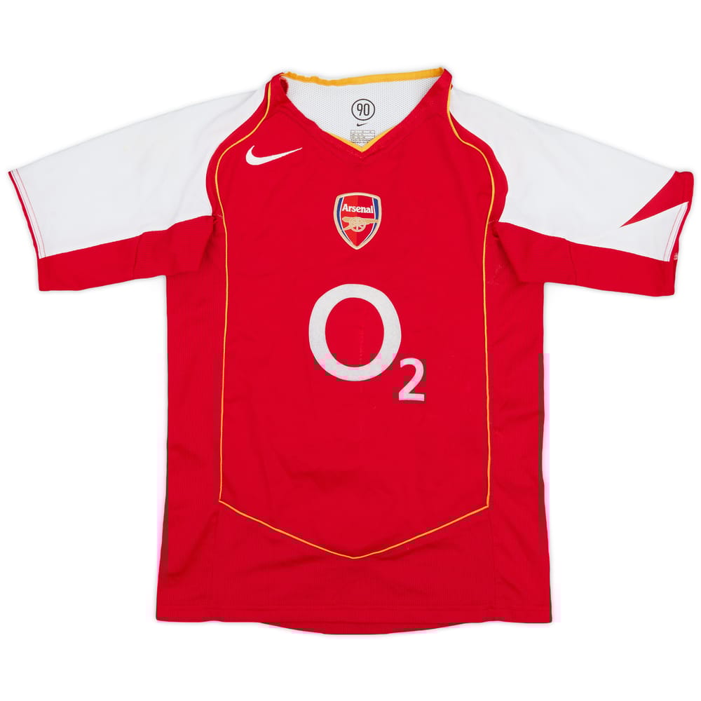 2004-05 Arsenal Home Shirt - 6/10 - (L.Boys)