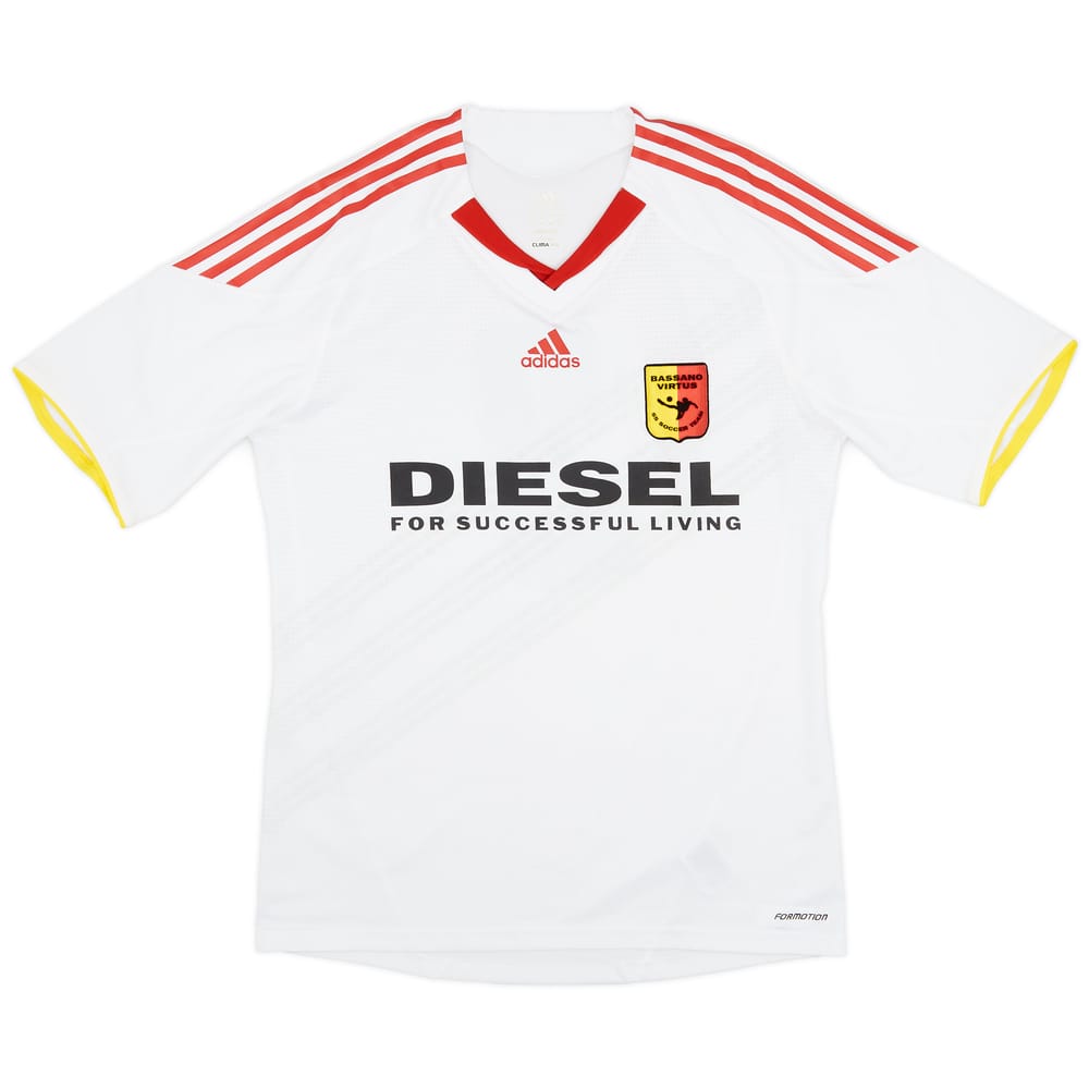 2010-12 Bassano Virtus Authentic Away Shirt #3 - 7/10 - (XL)