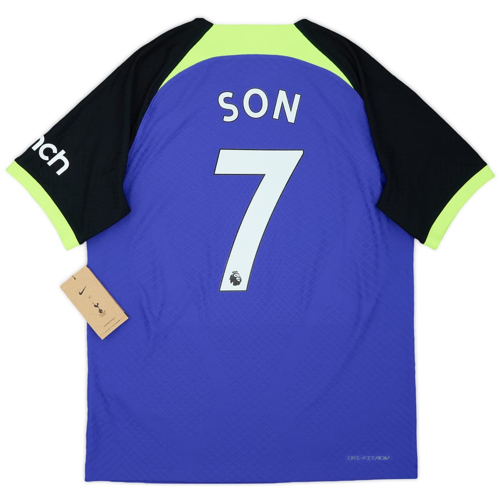2022-23 Tottenham Authentic Away Shirt Son #7 (M)
