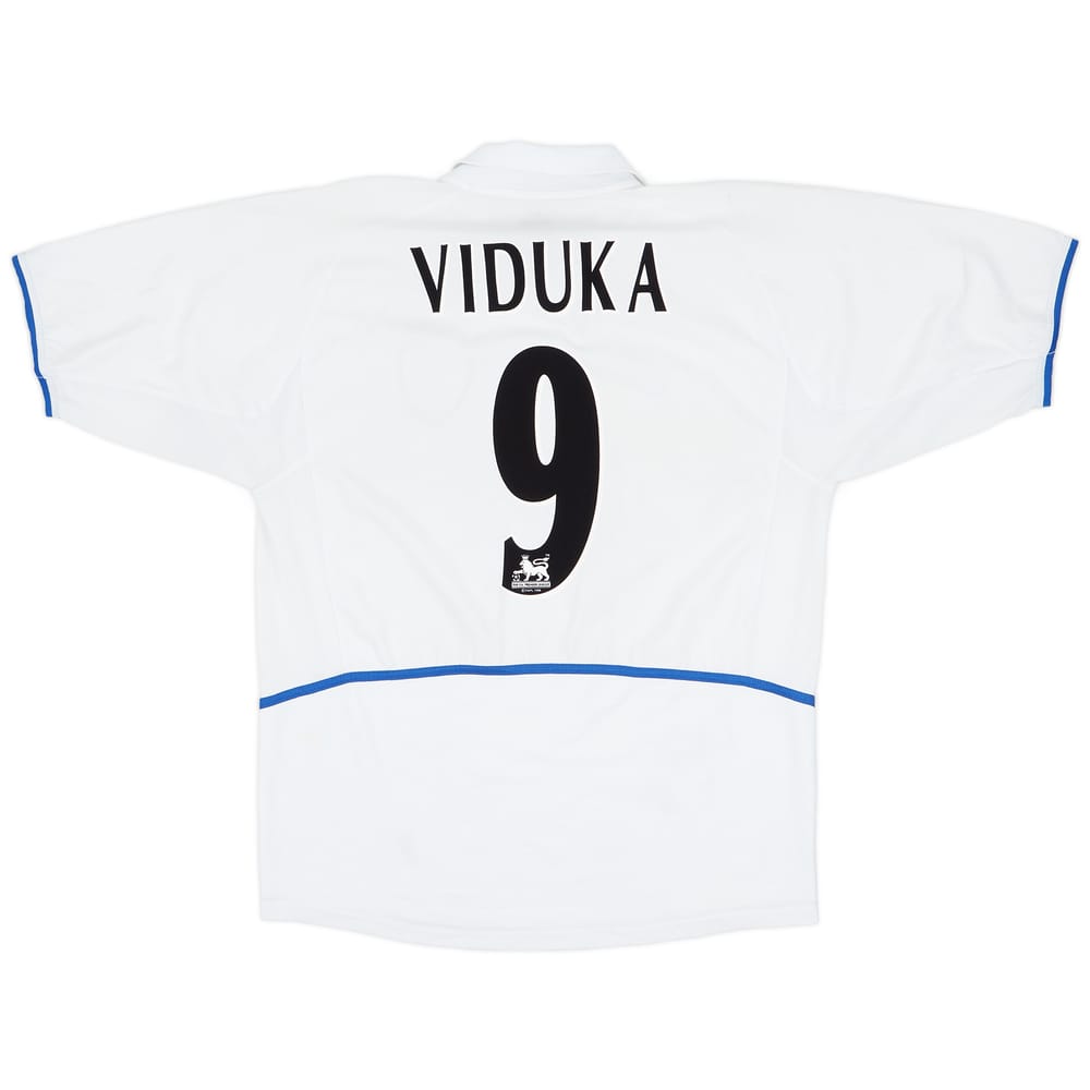 2002-03 Leeds United Home Shirt Viduka #9 - 5/10 - (L)