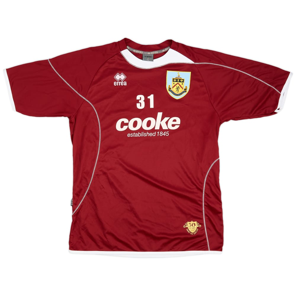2009-10 Burnley Player Issue Errea Training Shirt #31 - 8/10 - (XL)