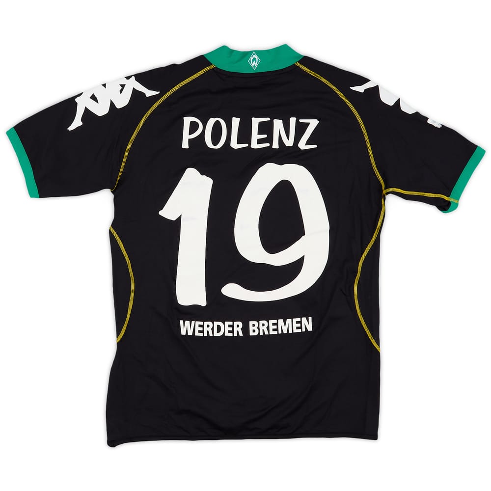 2006-07 Werder Bremen Match Issue UEFA Cup Third Shirt Polenz #19