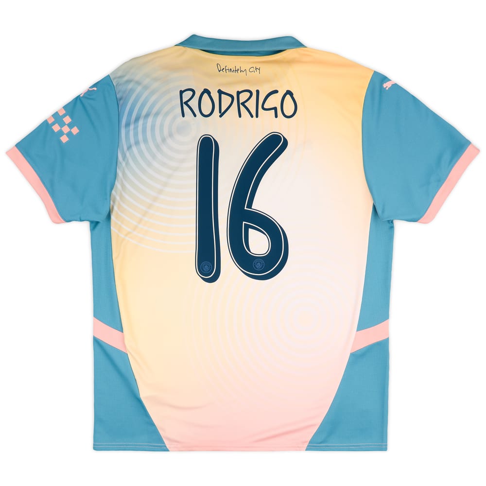 2024-25 Manchester City Fourth Shirt Rodrigo #16