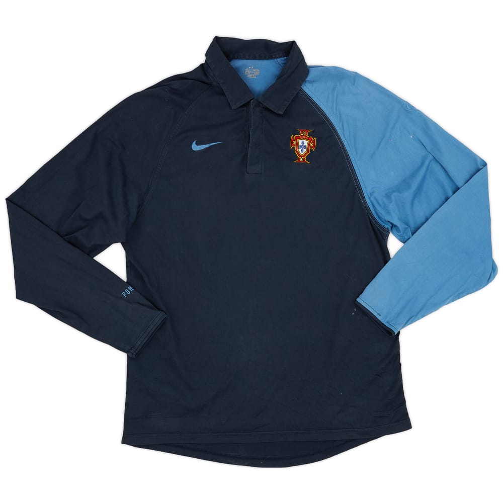 2004-06 Portugal Nike Polo L/S Shirt - 6/10 - (L)