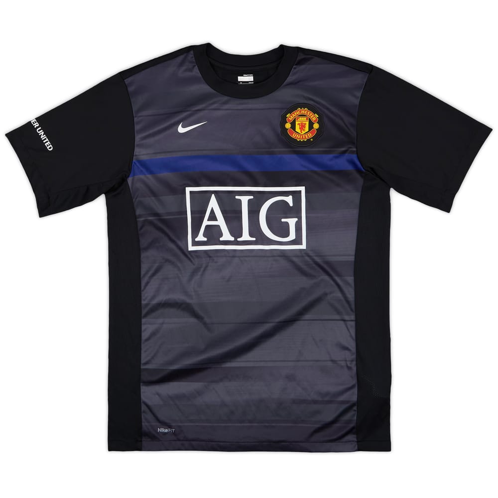 2009-10 Manchester United Nike Training Shirt - 8/10 - (M)
