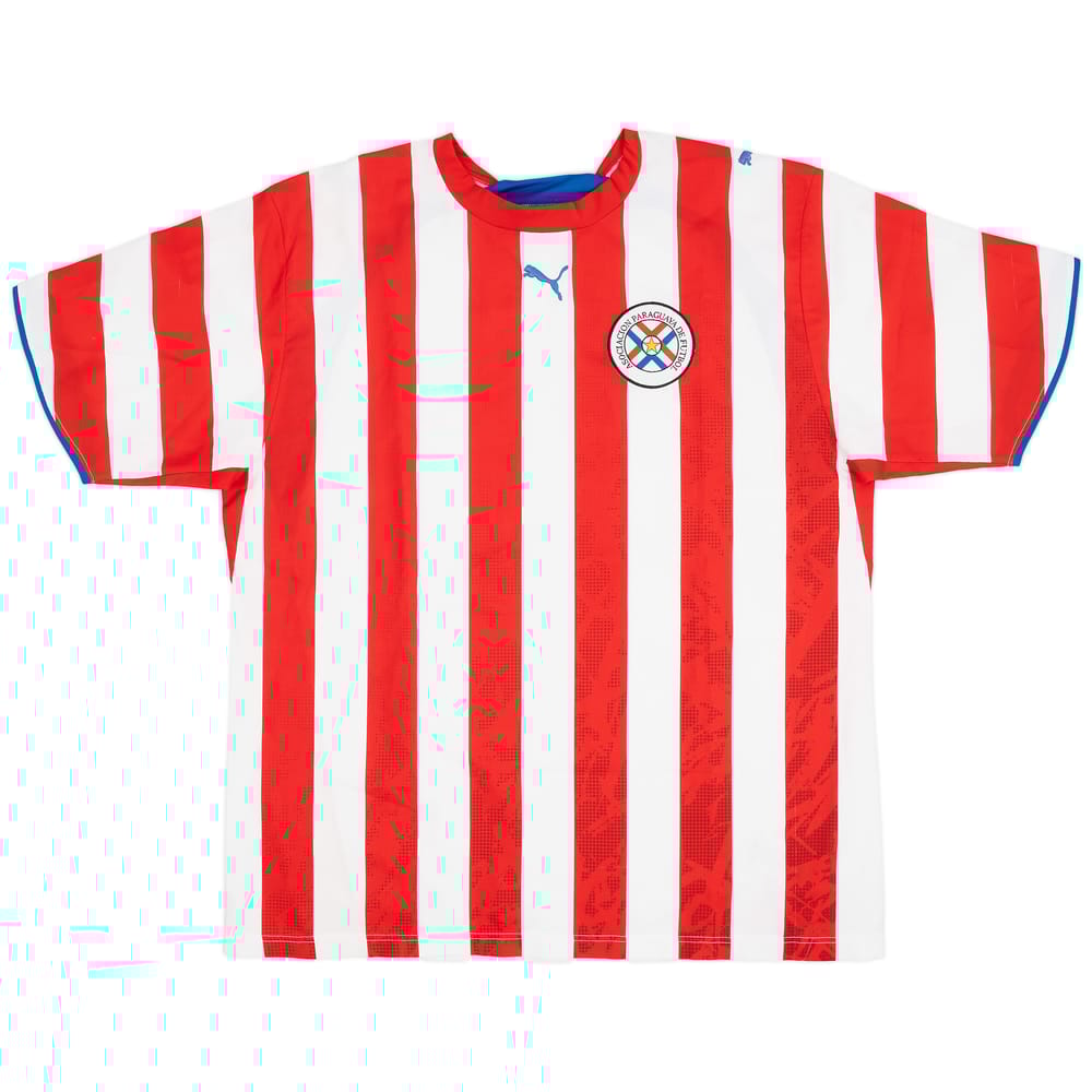 2006-07 Paraguay Home Shirt - 8/10 - (XL)